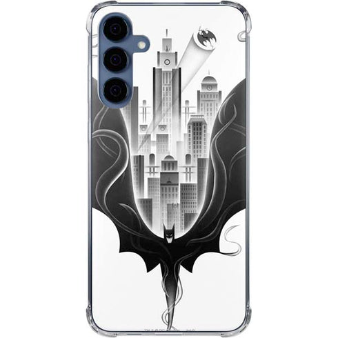 DC Comics Batman City Scape Cover Art Galaxy A35 5G Clear Case